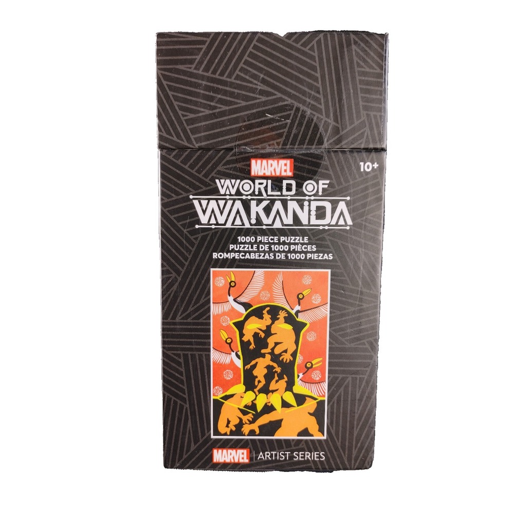 Marvel Artist Series Black Panther World of Wakanda 1000 Piece Puzzle Game